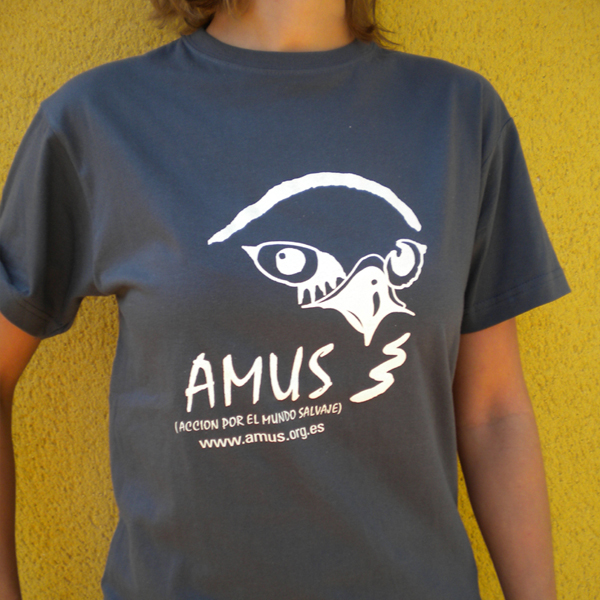 camiseta logo gris plomo