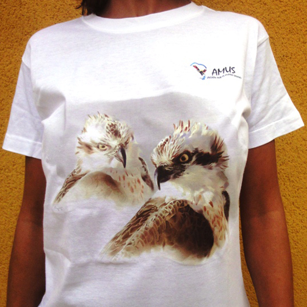 camiseta naturarte aguila pescadora