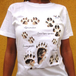 camiseta naturarte huellas