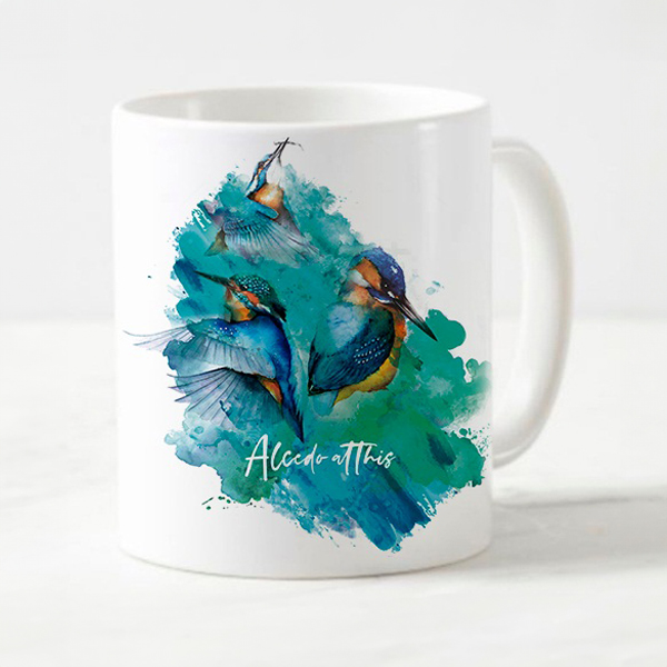 taza martin pescador