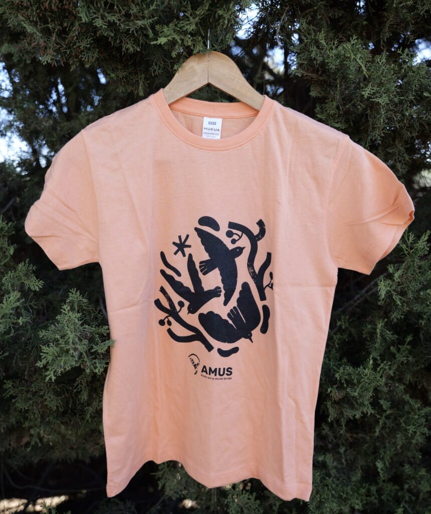 Camiseta Niñ@ PEACH Dibujo AMUS