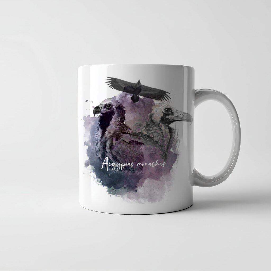 Taza AMALUR Buitre Negro