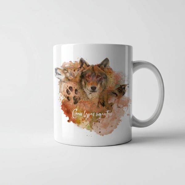 taza-lobo-iberico Taza AMALUR Lobo Ibérico
